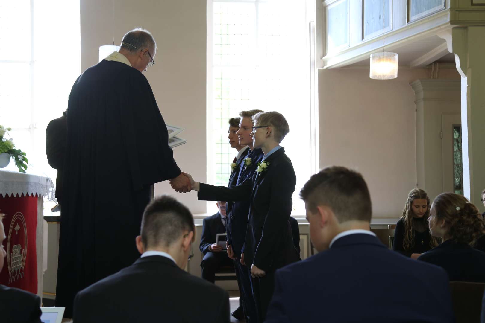 Konfirmation in der St. Katharinenkirche zu Duingen