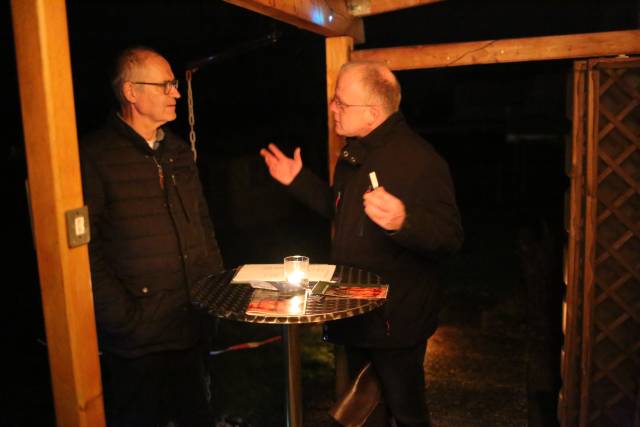 16. Türchen des "Lebendigen Adventskalenders" bei Familie Huwald in Duingen