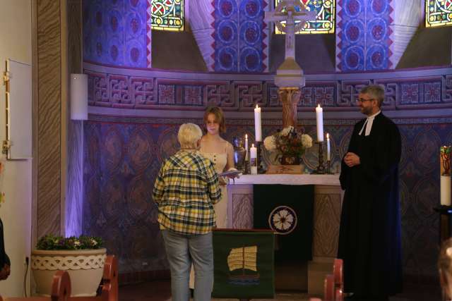Taufe von Anna Ruth Kynast in der St. Franziskuskirche