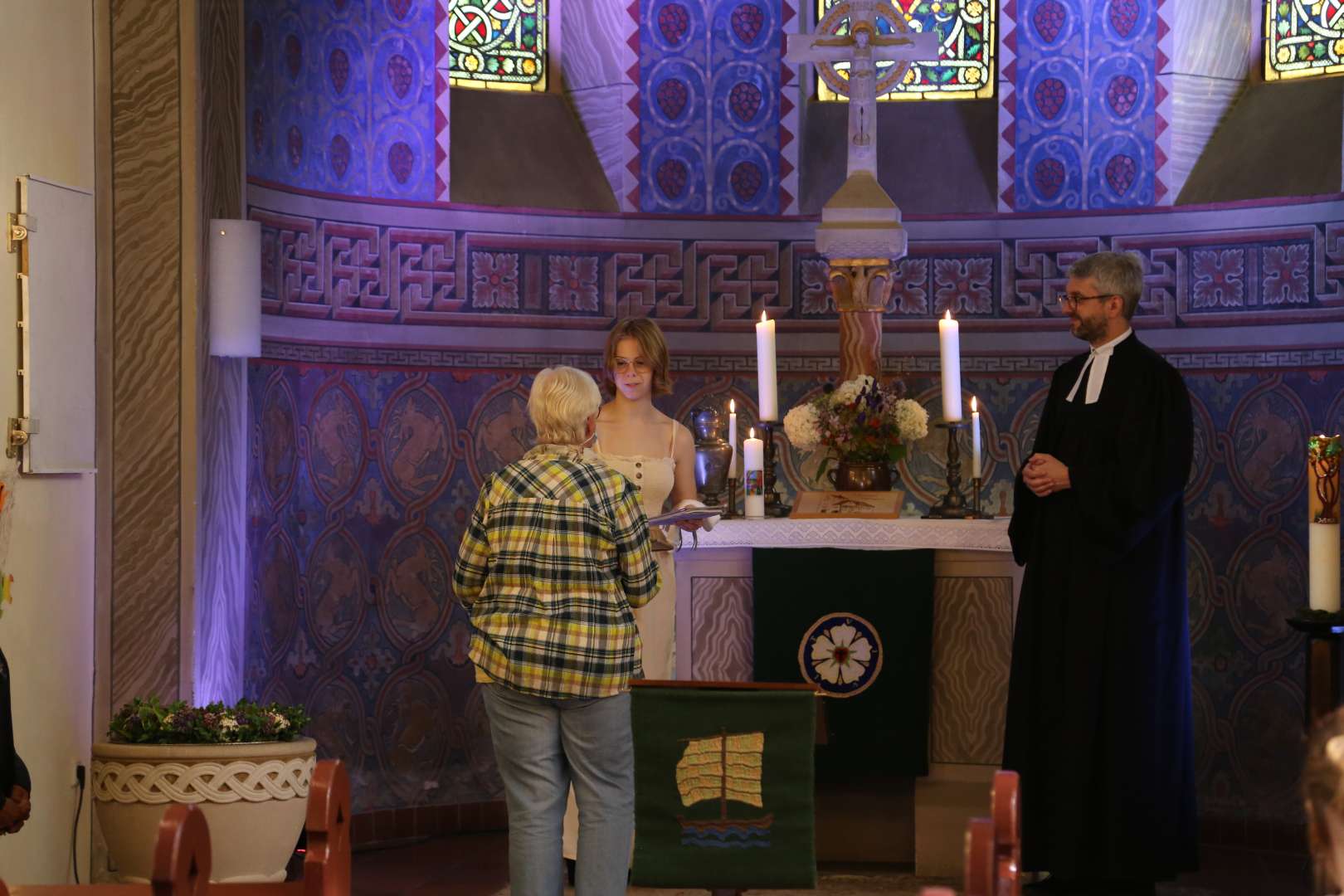 Taufe von Anna Ruth Kynast in der St. Franziskuskirche