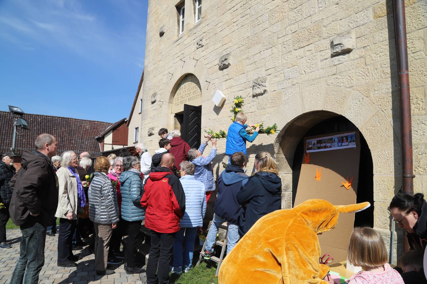 Osterfestgottesdienst mit Osteraktionen