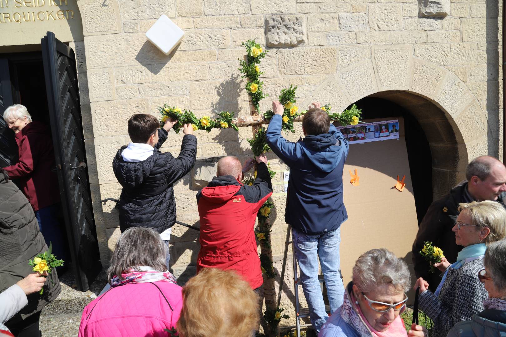 Osterfestgottesdienst mit Osteraktionen