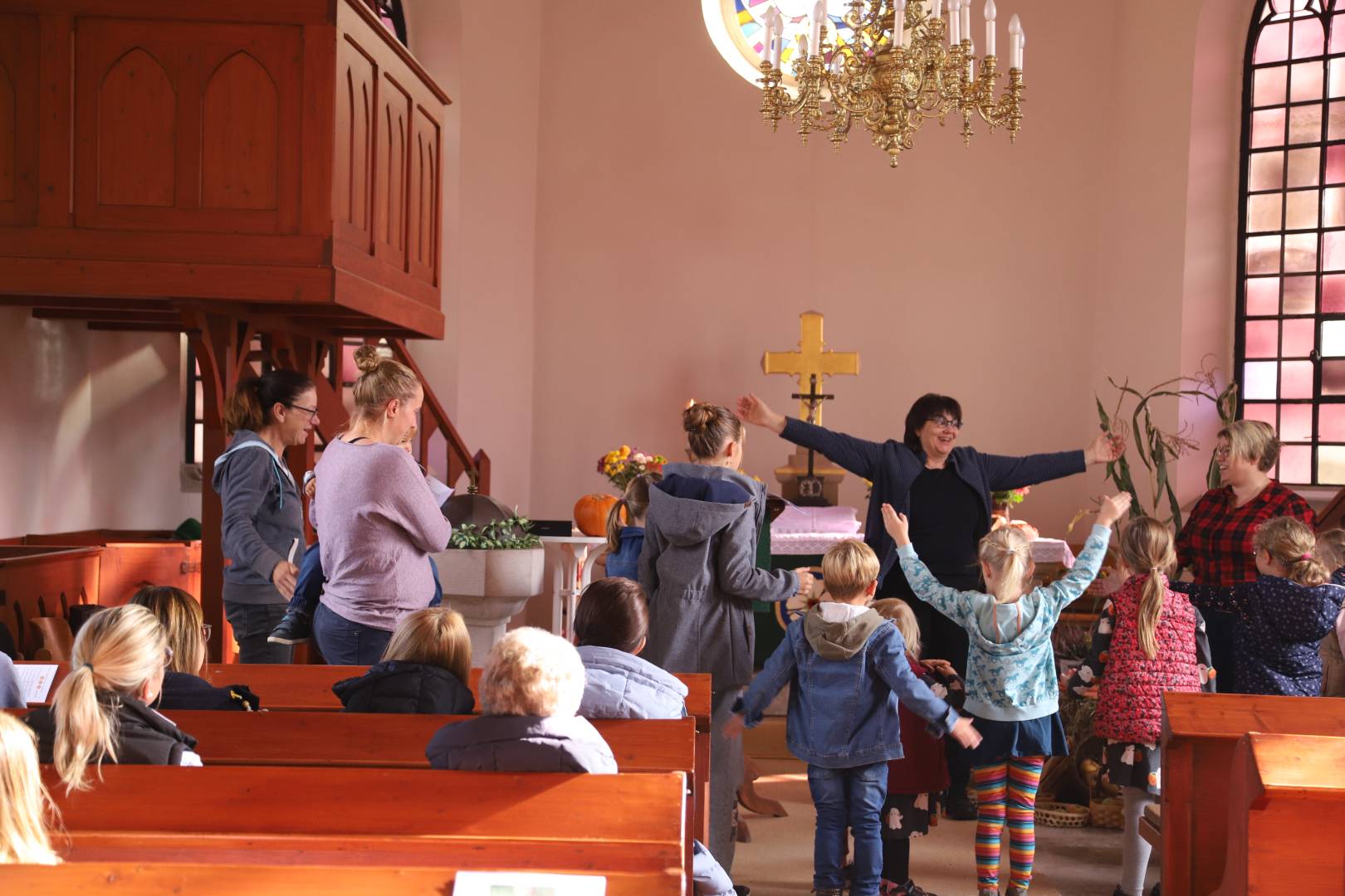 Erntedankfest in der St. Maternuskapelle in Weenzen