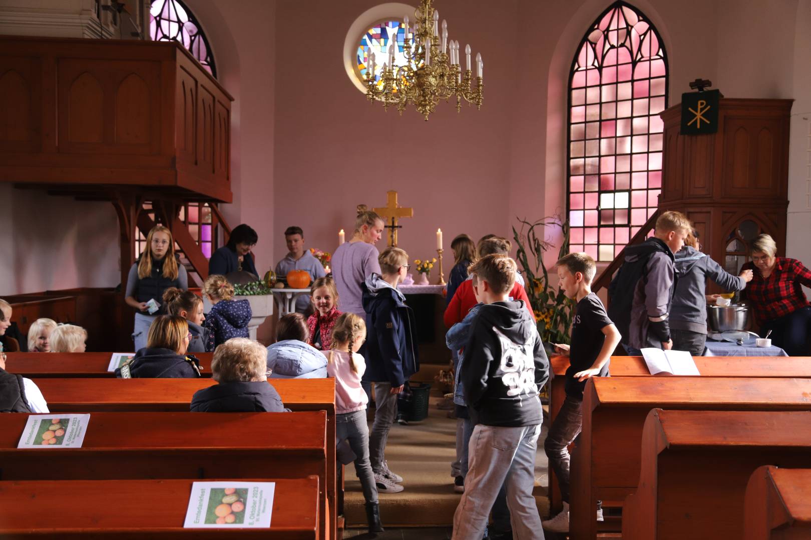 Erntedankfest in der St. Maternuskapelle in Weenzen