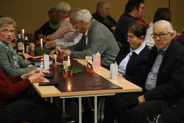 Weihnachtsfeier der Senioren in der Begegnungsstätte in Coppengrave