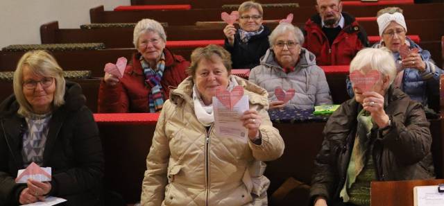 Erster Gottesdienst zur Jahreslosung in der St. Franziskuskirche