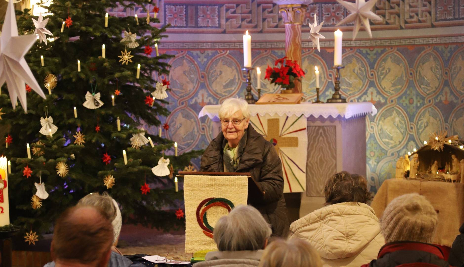 Erster Gottesdienst zur Jahreslosung in der St. Franziskuskirche