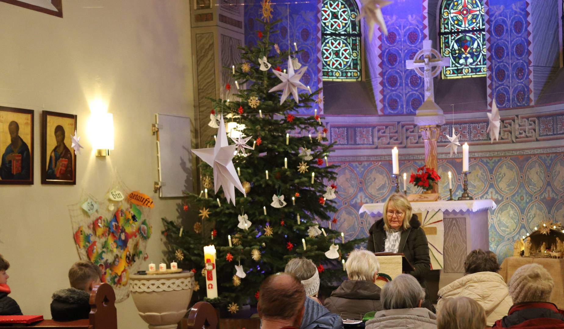 Erster Gottesdienst zur Jahreslosung in der St. Franziskuskirche