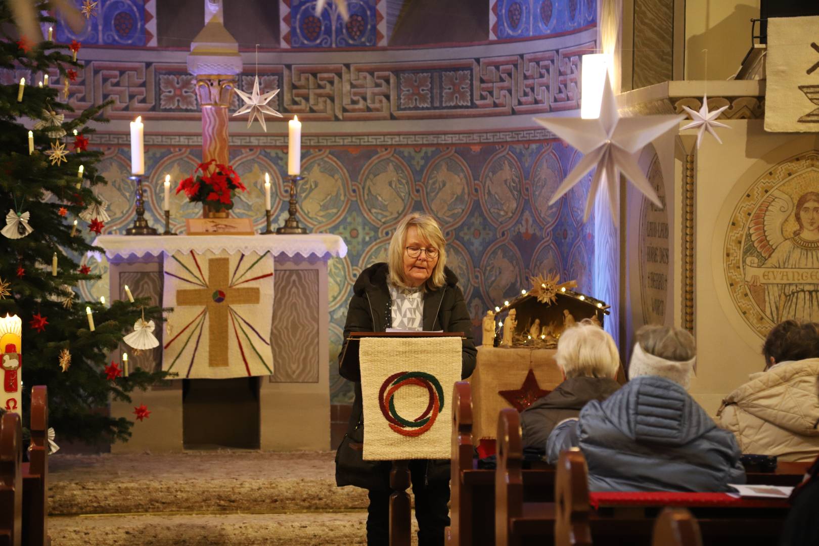 Erster Gottesdienst zur Jahreslosung in der St. Franziskuskirche