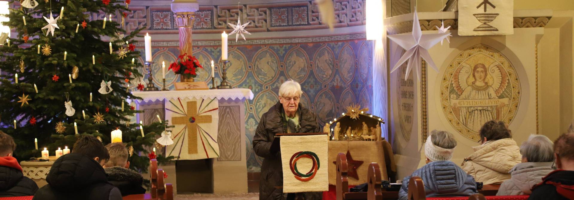 Erster Gottesdienst zur Jahreslosung in der St. Franziskuskirche