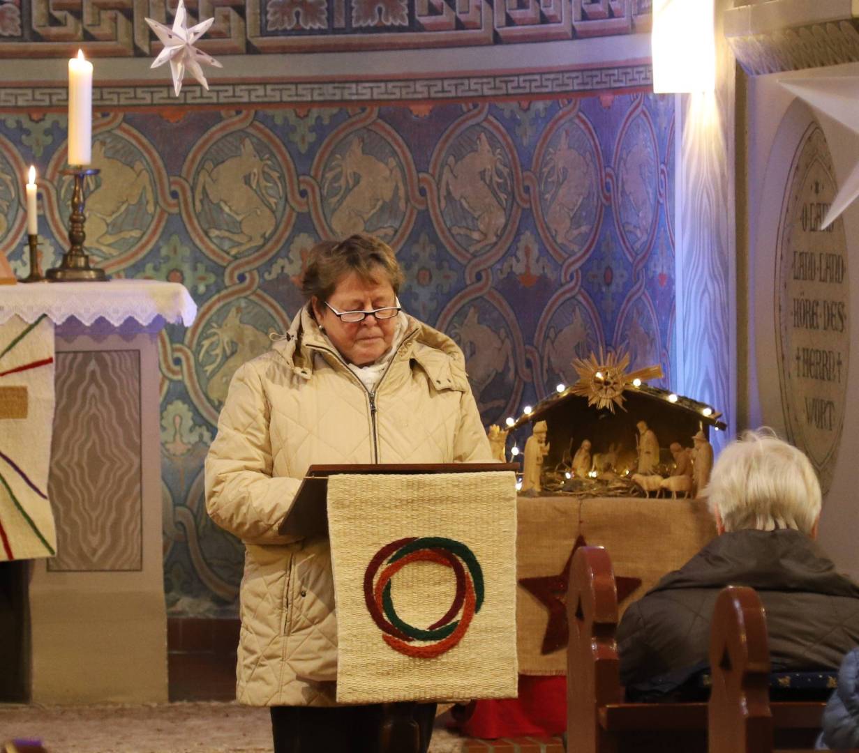 Erster Gottesdienst zur Jahreslosung in der St. Franziskuskirche