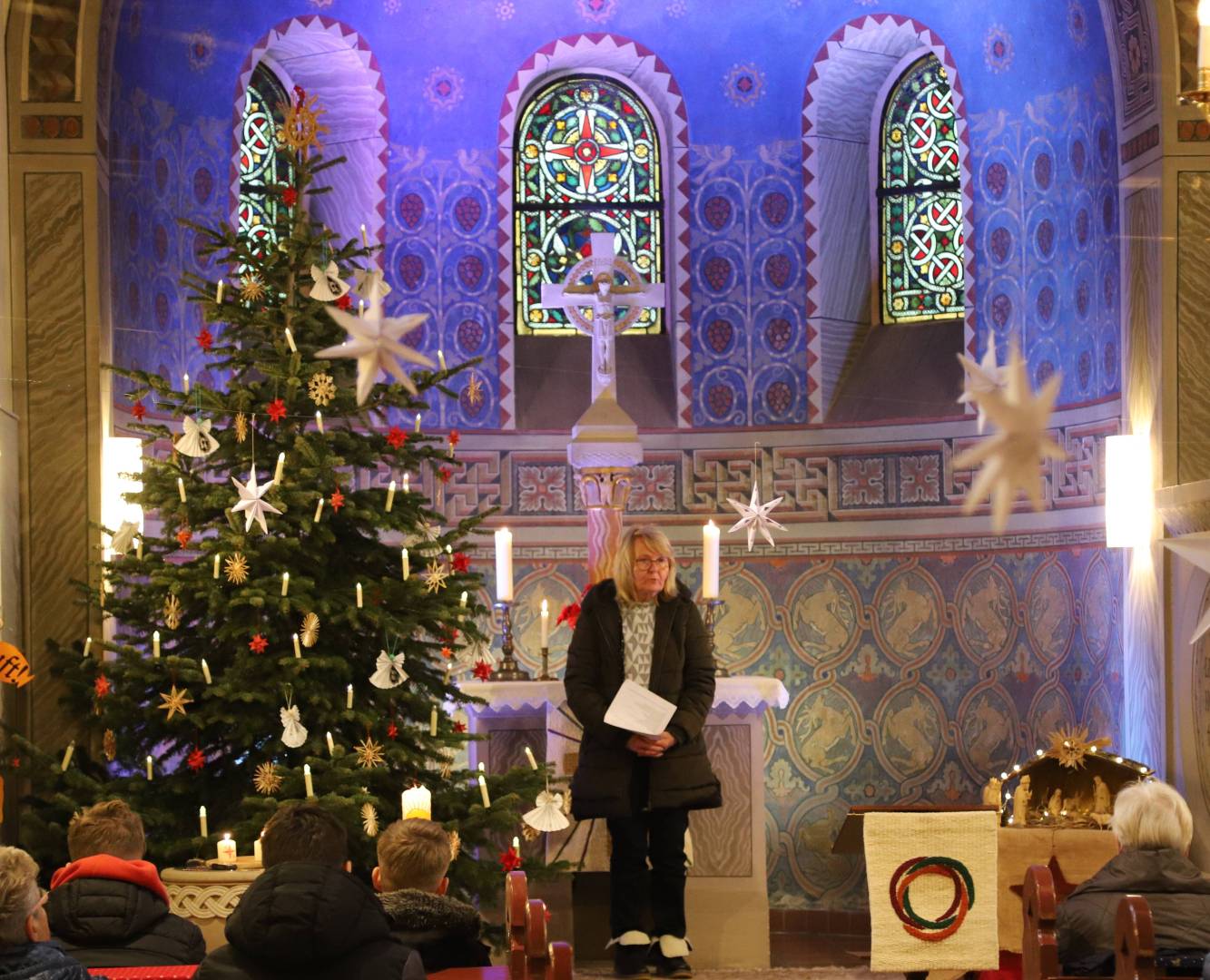 Erster Gottesdienst zur Jahreslosung in der St. Franziskuskirche