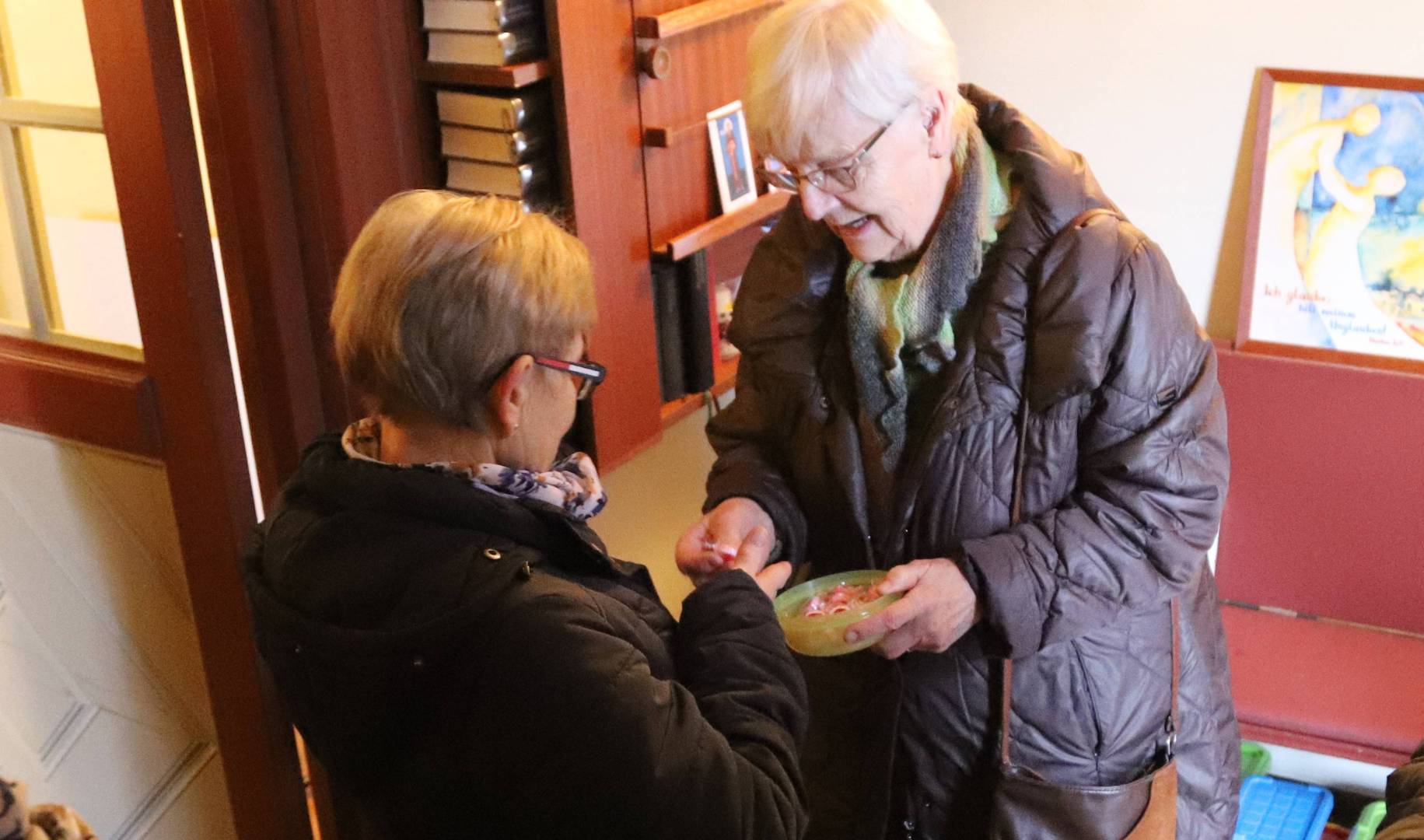 Erster Gottesdienst zur Jahreslosung in der St. Franziskuskirche