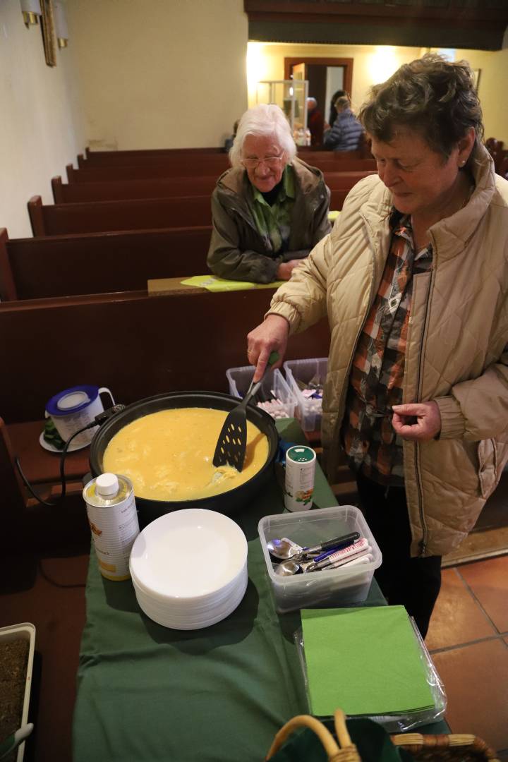 Ostermontag in der St. Franziskuskirche mit Osterbrunch