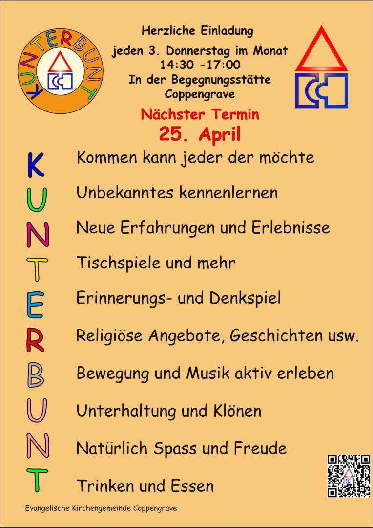 Nächste Woche ist KUNTERBUNT