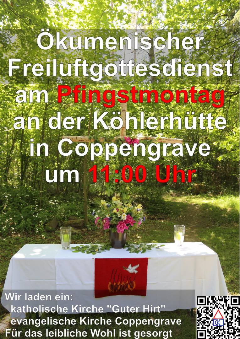 Pfingsgottesdienst an der Köhlerhütte