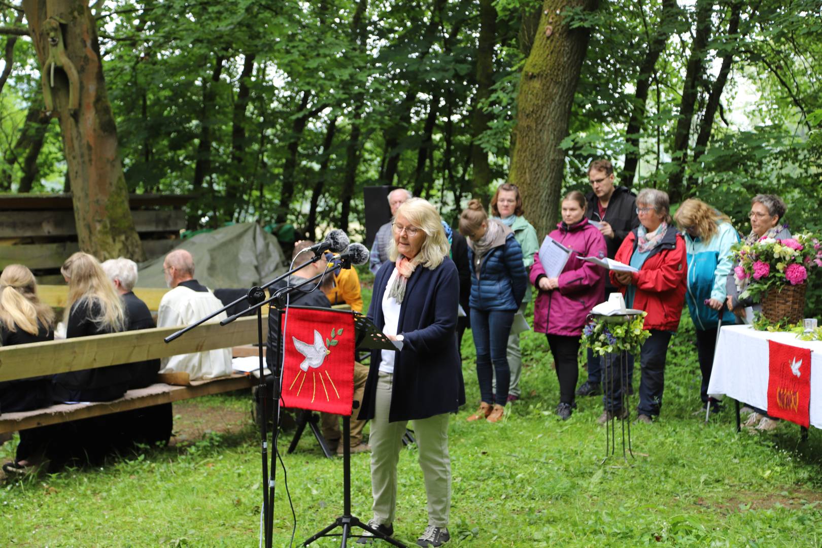 Ökumenischer Pfingstgottesdienst an der Köhlerhütte