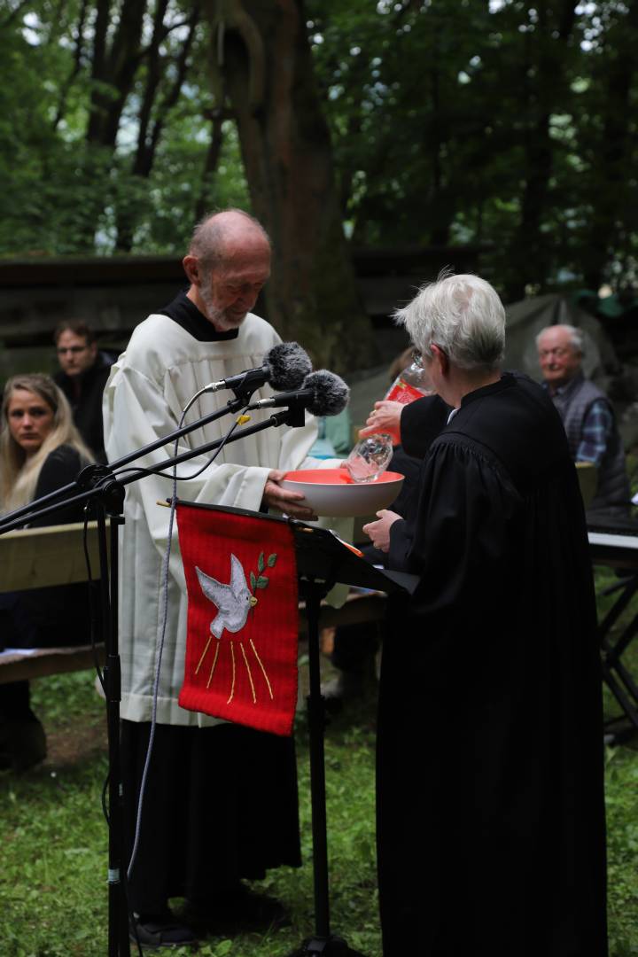 Ökumenischer Pfingstgottesdienst an der Köhlerhütte