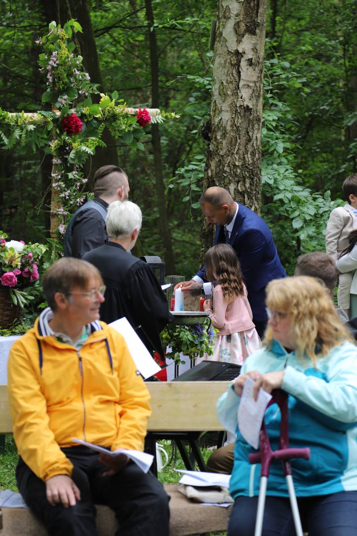 Ökumenischer Pfingstgottesdienst an der Köhlerhütte