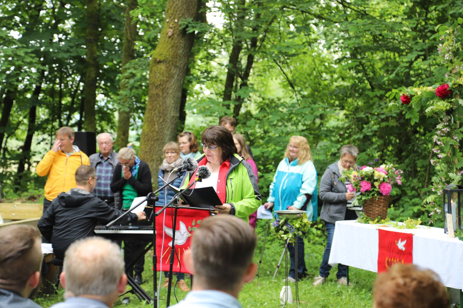 Ökumenischer Pfingstgottesdienst an der Köhlerhütte