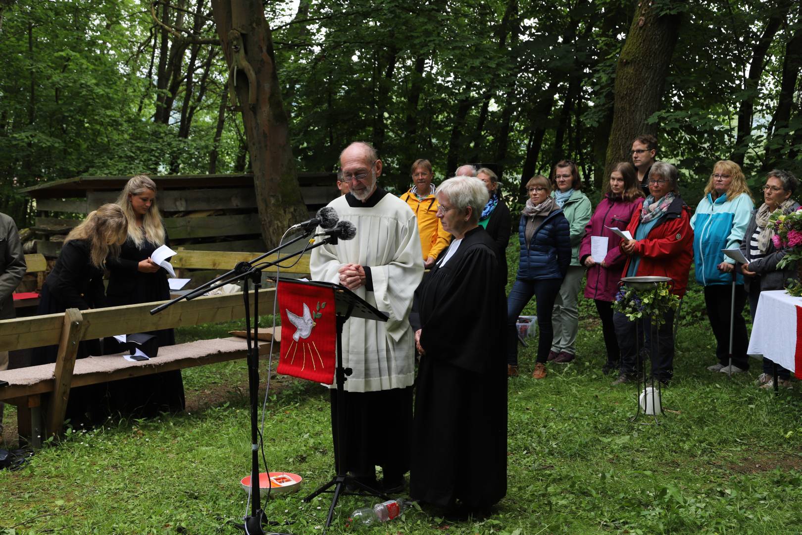 Ökumenischer Pfingstgottesdienst an der Köhlerhütte