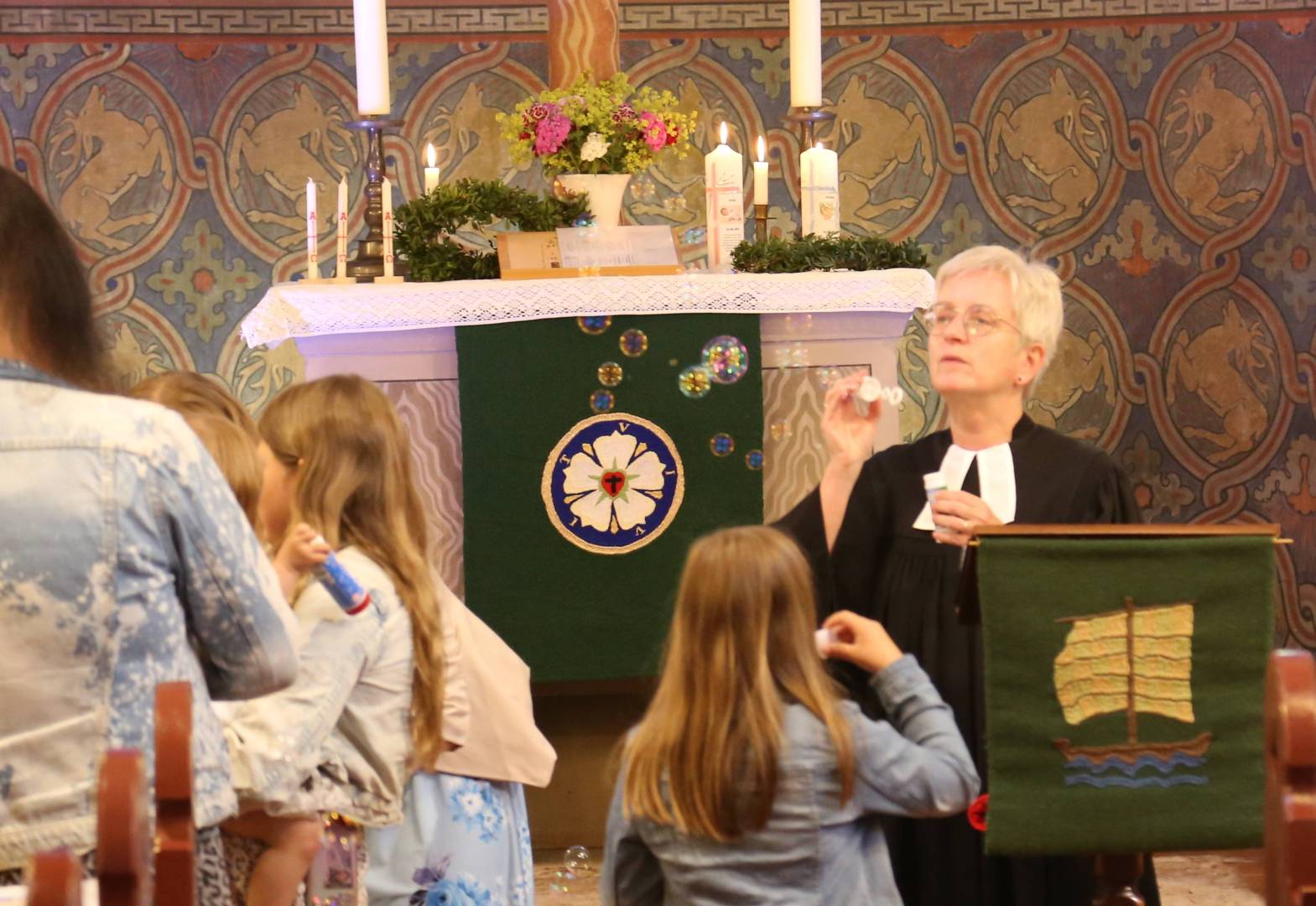 Taufe von Emily Kusch in der St. Franziskuskirche