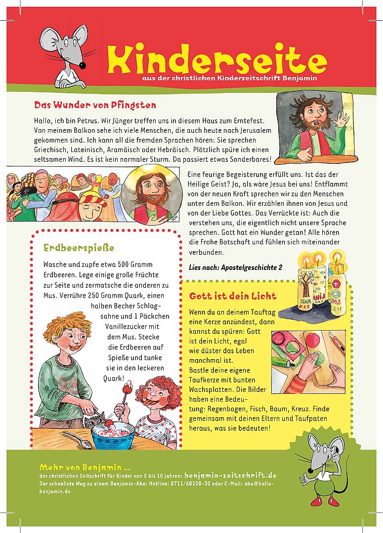 Kinderseite für Euch