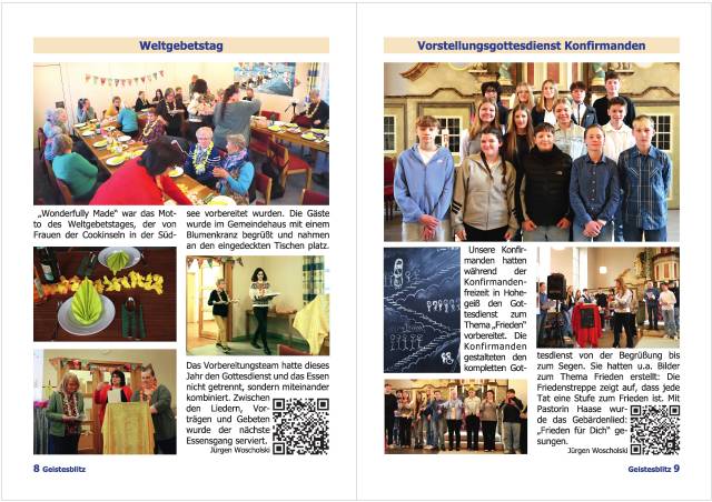 Gemeindebrief Juni - August 2025