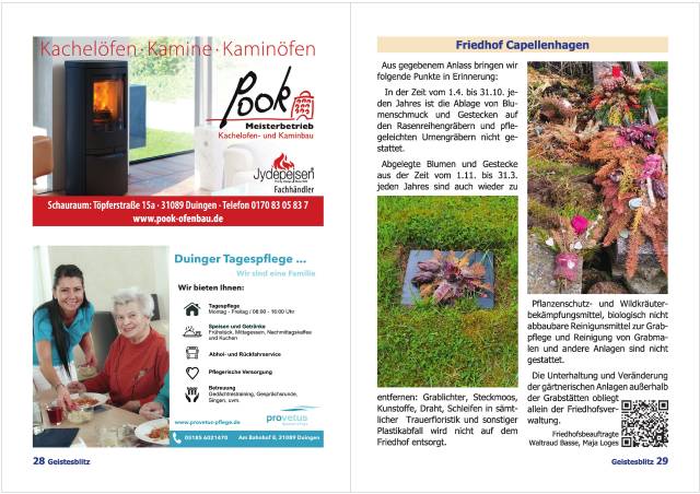 Gemeindebrief Juni - August 2025