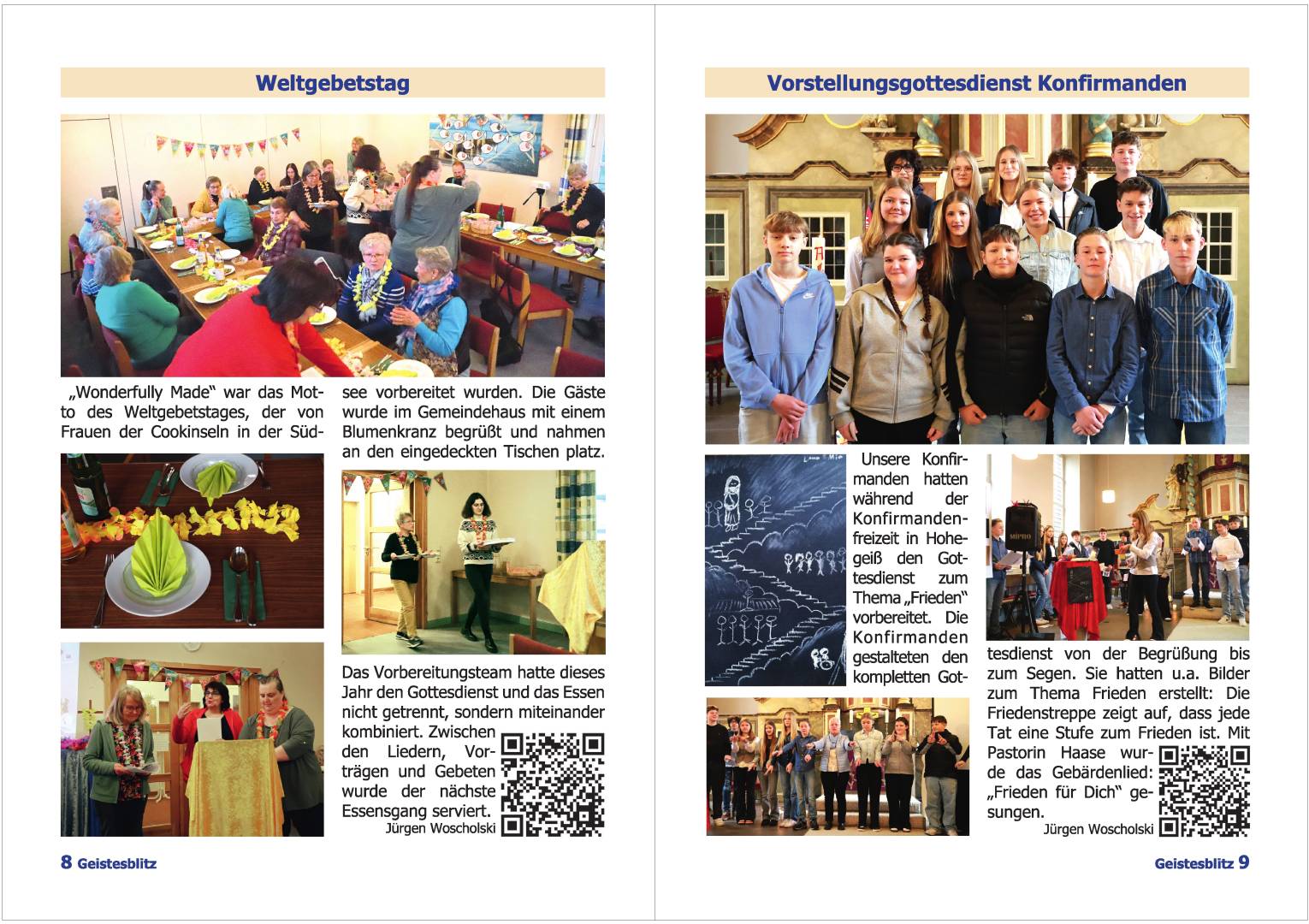 Gemeindebrief Juni - August 2025