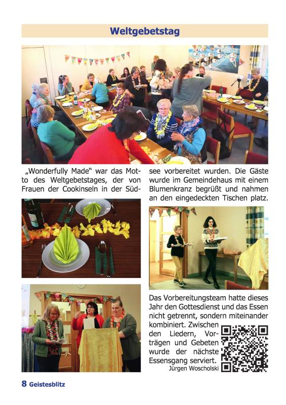 Gemeindebrief Juni - August 2025