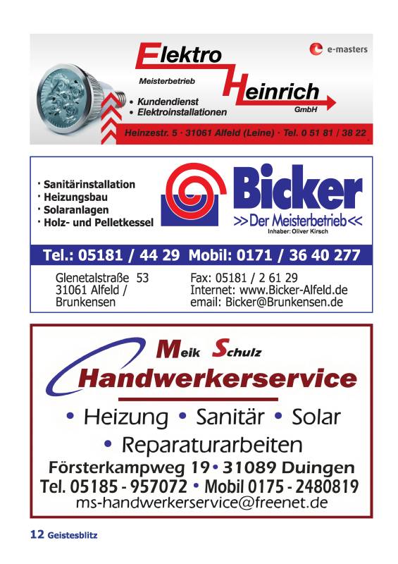 Gemeindebrief Juni - August 2025