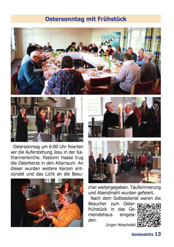 Gemeindebrief Juni - August 2025