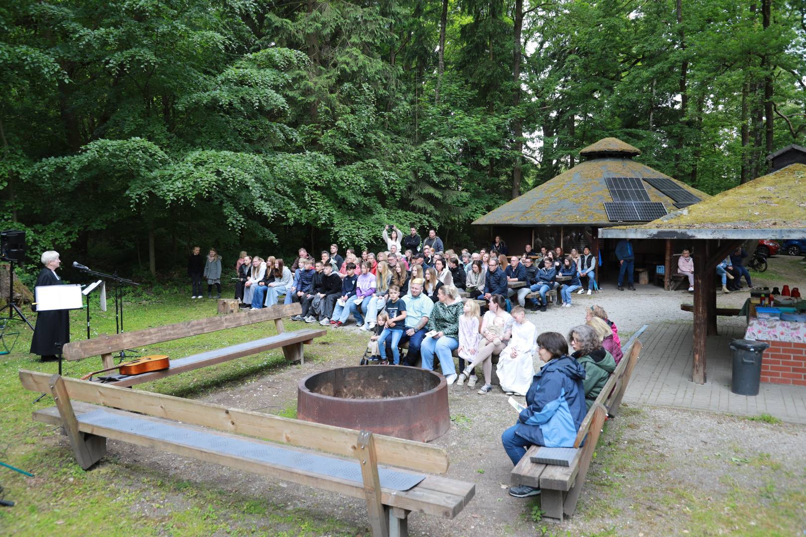 Begrüßungsgottesdienst an der Köhlerhütte