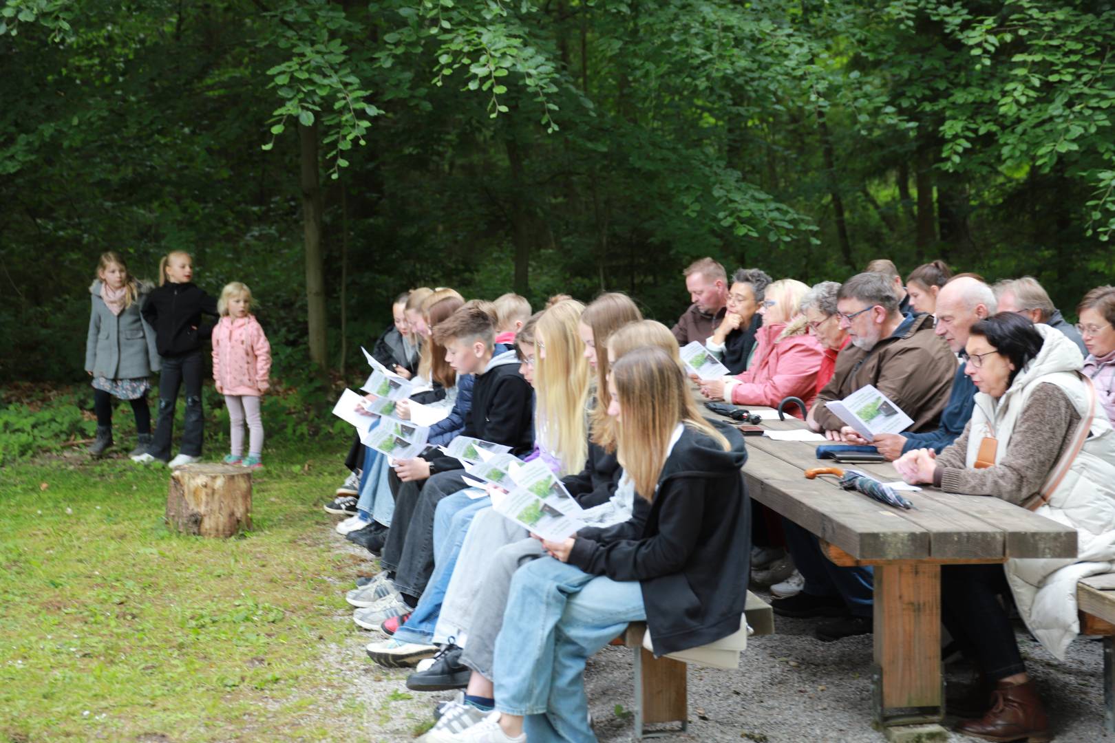 Begrüßungsgottesdienst an der Köhlerhütte