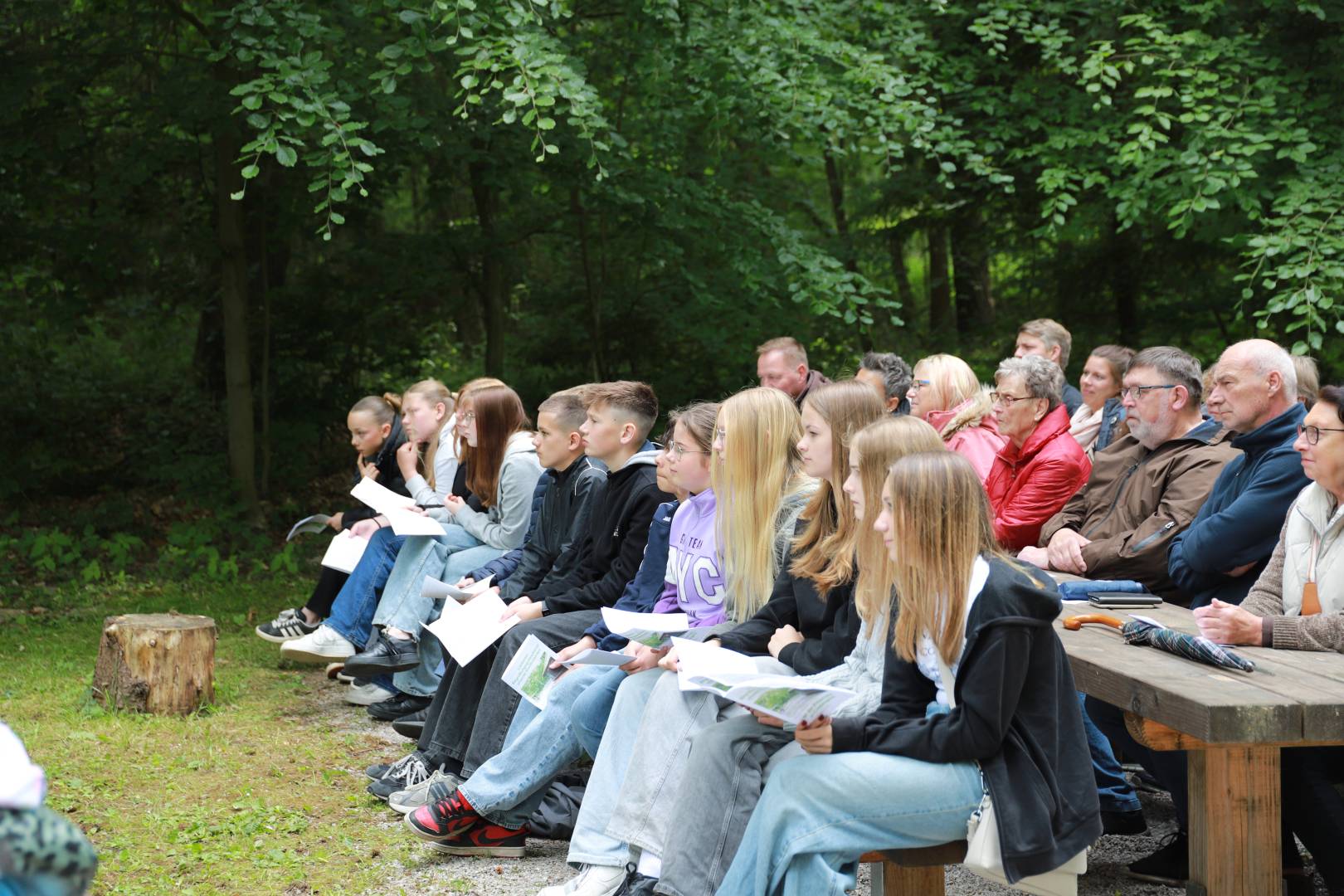 Begrüßungsgottesdienst an der Köhlerhütte
