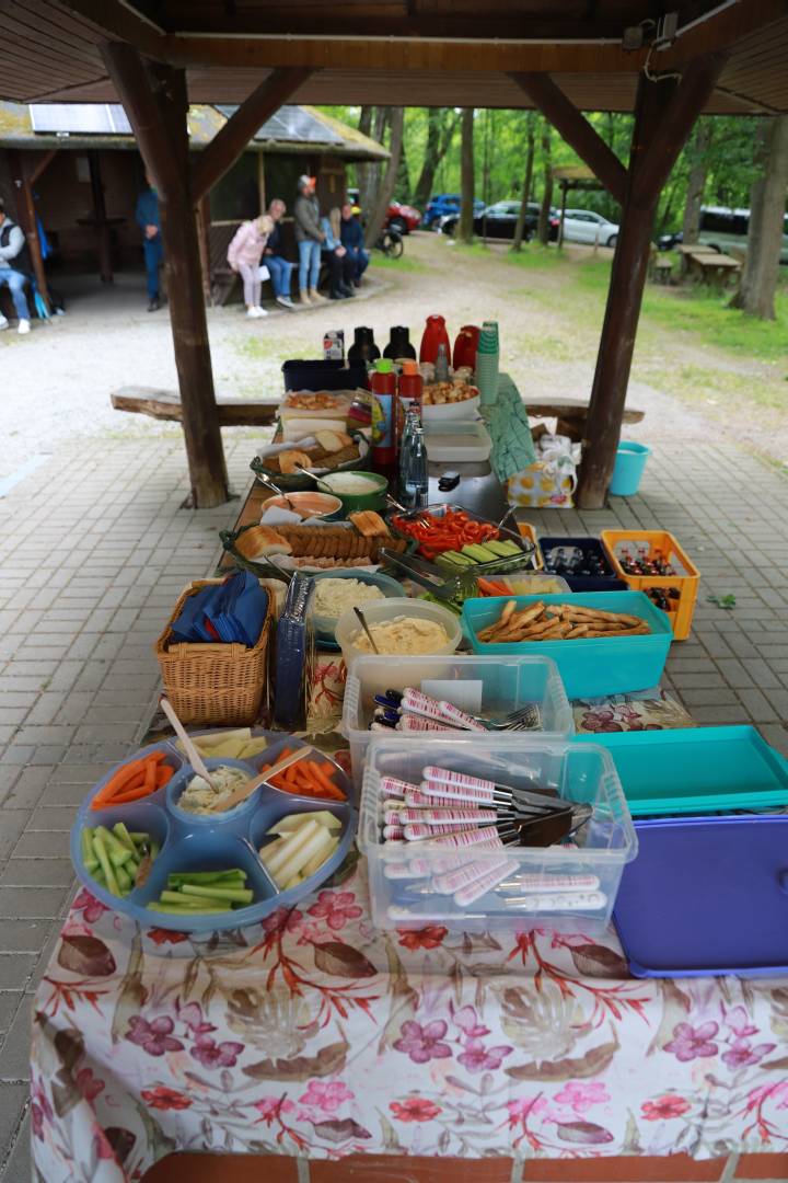 Begrüßungsgottesdienst an der Köhlerhütte