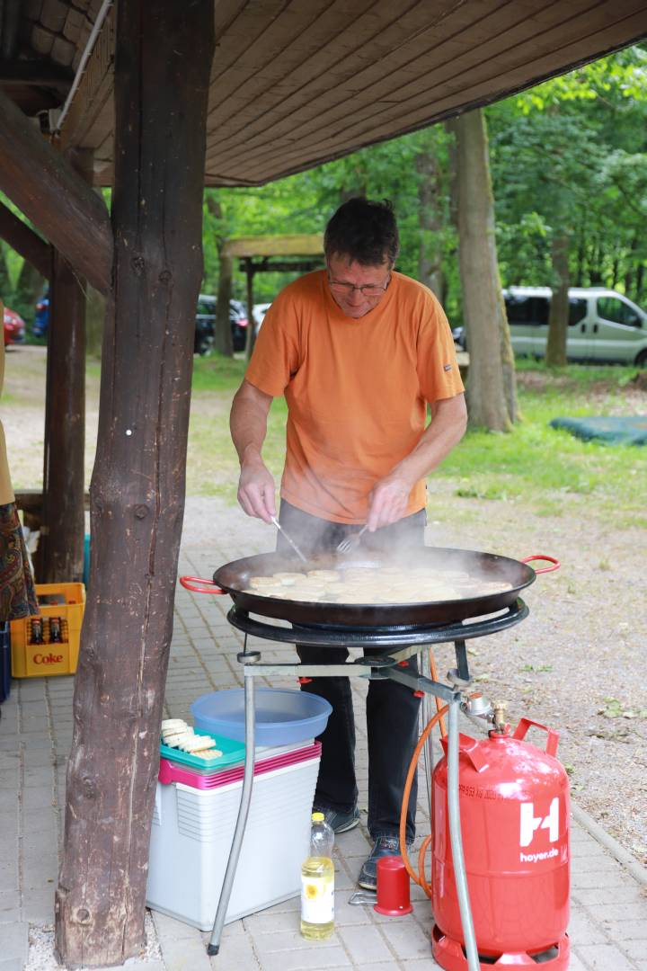 Begrüßungsgottesdienst an der Köhlerhütte
