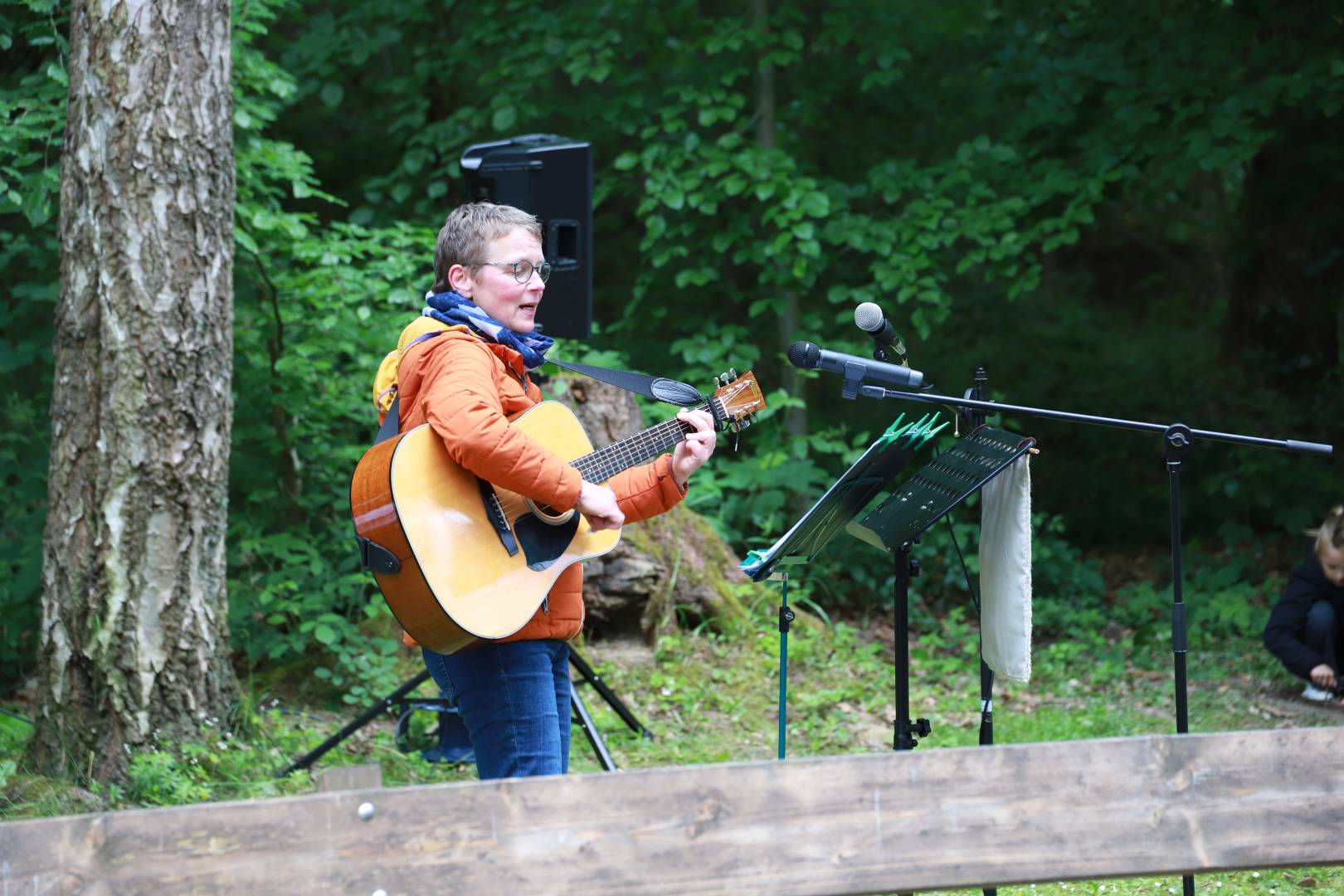 Begrüßungsgottesdienst an der Köhlerhütte