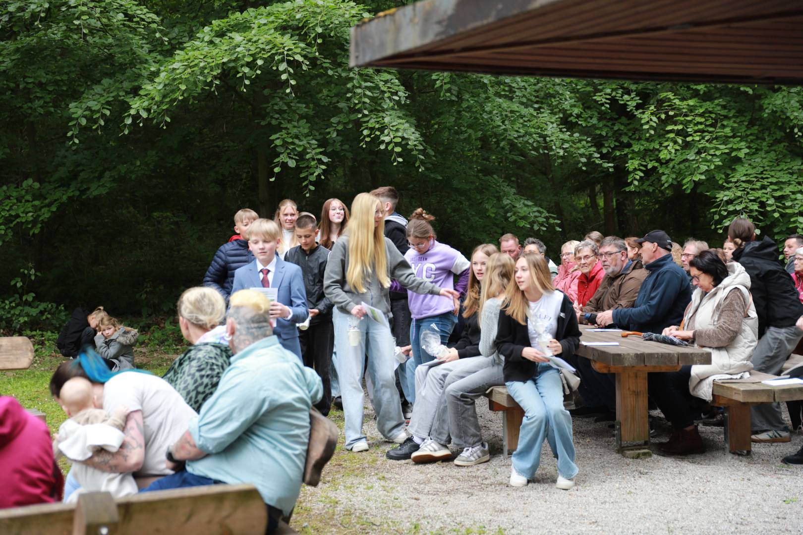 Begrüßungsgottesdienst an der Köhlerhütte