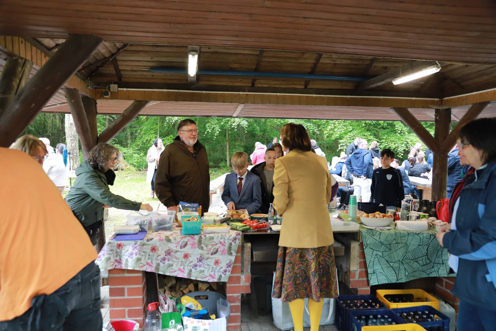 Begrüßungsgottesdienst an der Köhlerhütte