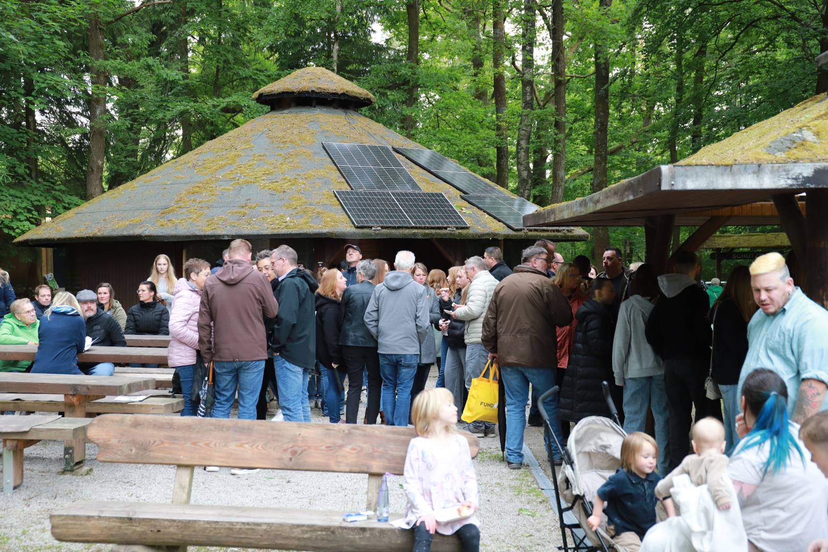 Begrüßungsgottesdienst an der Köhlerhütte
