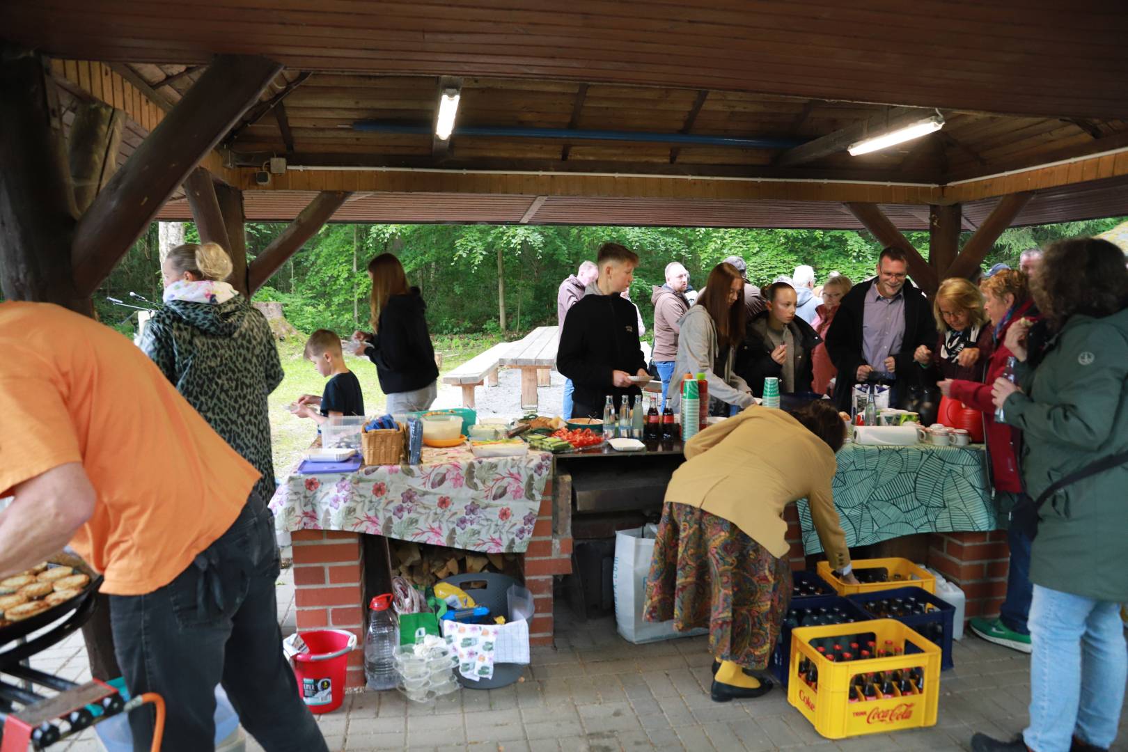 Begrüßungsgottesdienst an der Köhlerhütte