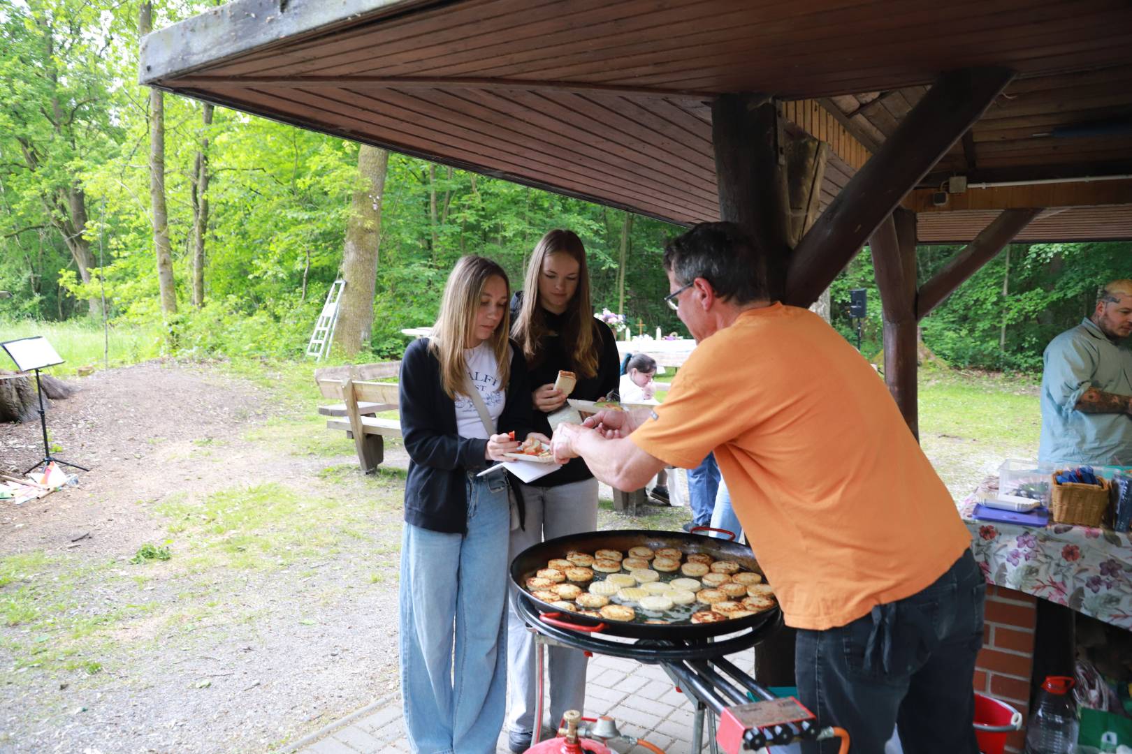 Begrüßungsgottesdienst an der Köhlerhütte