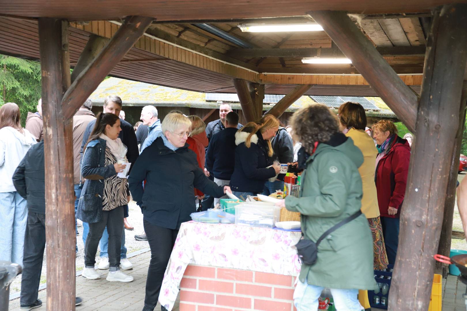 Begrüßungsgottesdienst an der Köhlerhütte