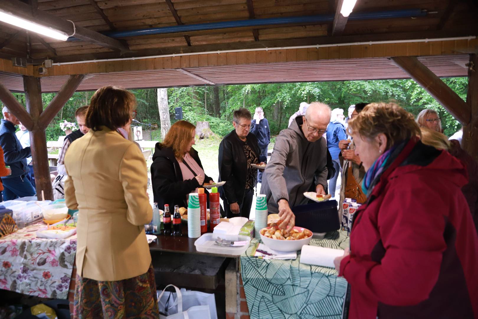 Begrüßungsgottesdienst an der Köhlerhütte