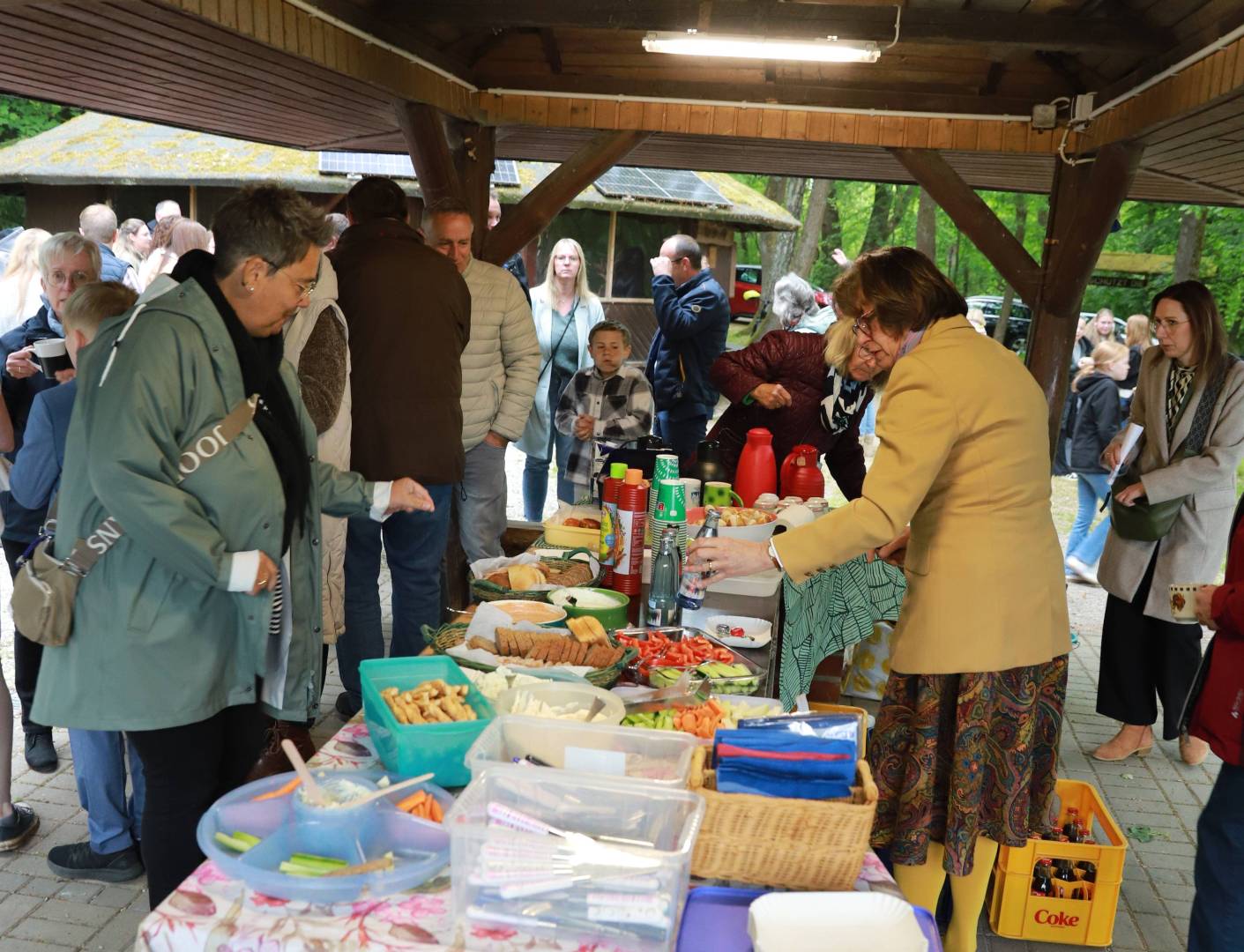 Begrüßungsgottesdienst an der Köhlerhütte