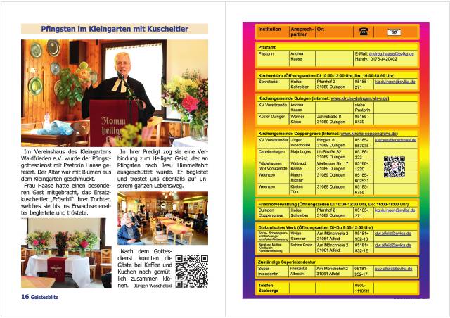 Gemeindebrief September 2025 - November 2025