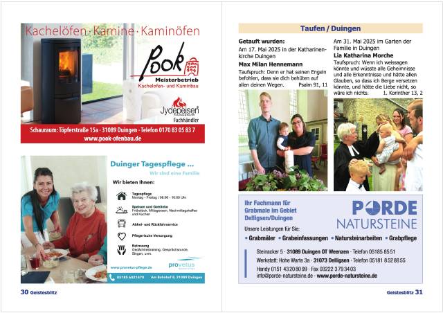 Gemeindebrief September 2025 - November 2025