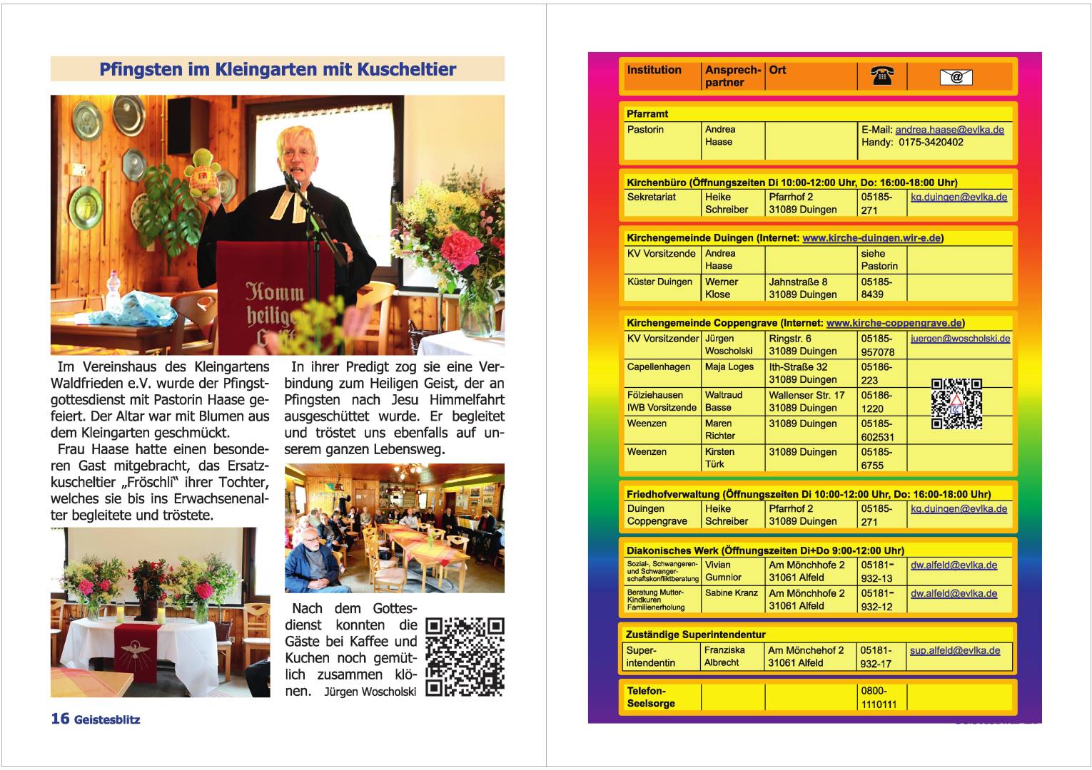Gemeindebrief September 2025 - November 2025